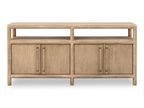 Dorsey Granola 64W Entertainment Console by Modus Furniture at Eve Furniture