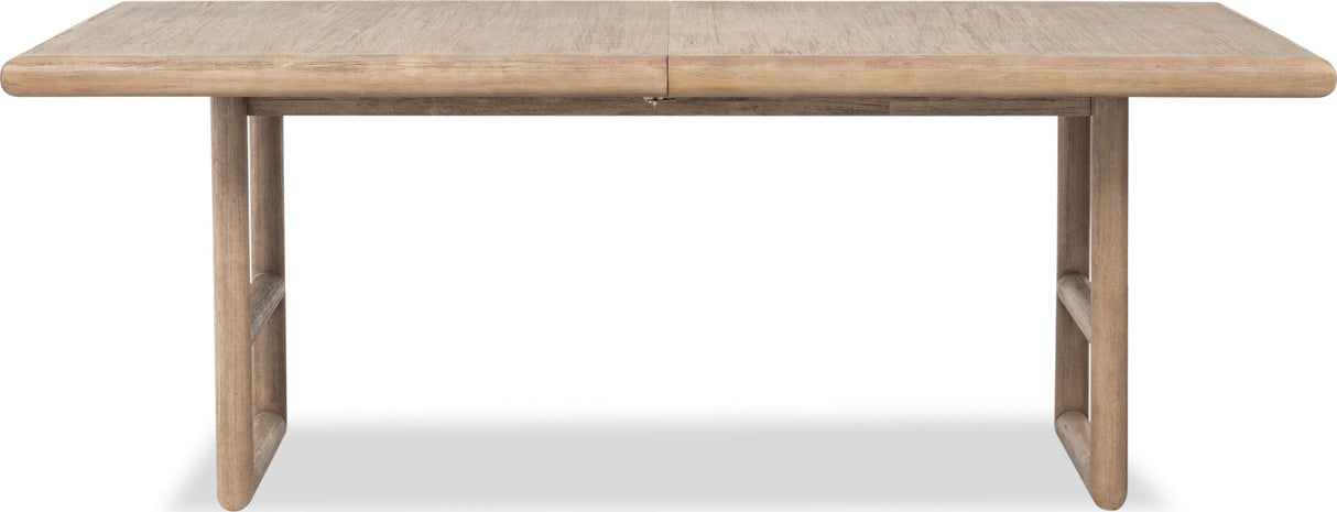 Dorsey Granola 80/98 Extendable Dining Table by Modus Furniture at Eve Furniture