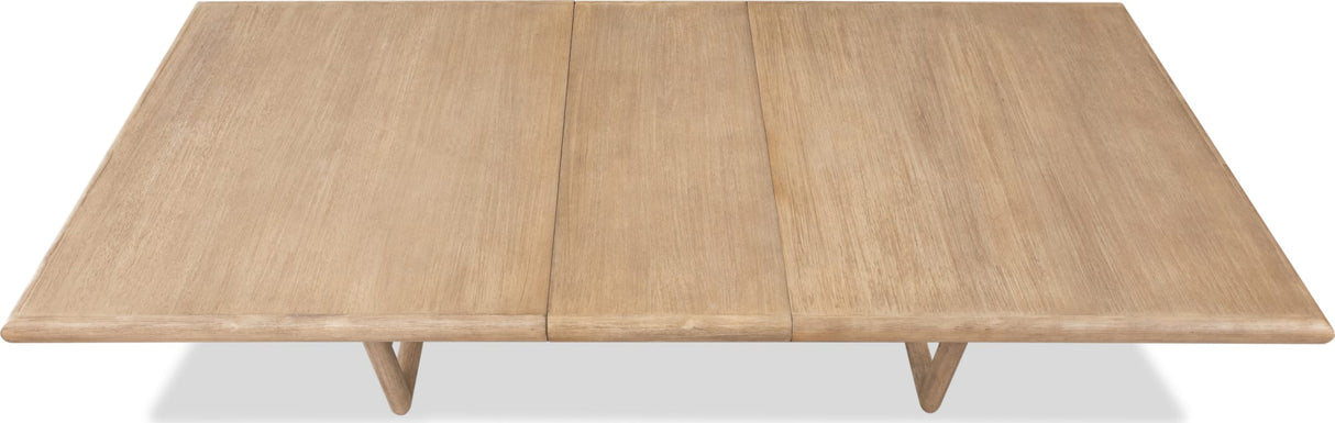 Dorsey Granola 80/98 Extendable Dining Table by Modus Furniture at Eve Furniture