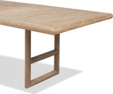 Dorsey Granola 80/98 Extendable Dining Table by Modus Furniture at Eve Furniture