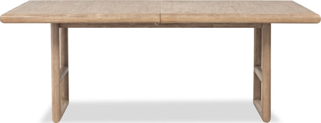 Dorsey Granola 80/98 Extendable Dining Table by Modus Furniture at Eve Furniture
