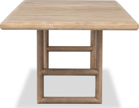 Dorsey Granola 80/98 Extendable Dining Table by Modus Furniture at Eve Furniture
