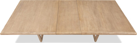 Dorsey Granola 80/98 Extendable Dining Table by Modus Furniture at Eve Furniture