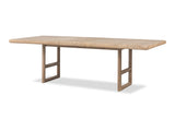 Dorsey Granola 80/98 Extendable Dining Table by Modus Furniture at Eve Furniture