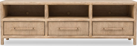 Dorsey Granola 84W Entertainment Console by Modus Furniture at Eve Furniture