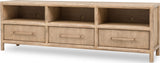 Dorsey Granola 84W Entertainment Console by Modus Furniture at Eve Furniture