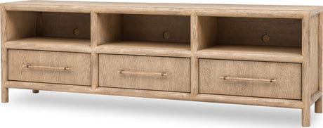 Dorsey Granola 84W Entertainment Console by Modus Furniture at Eve Furniture