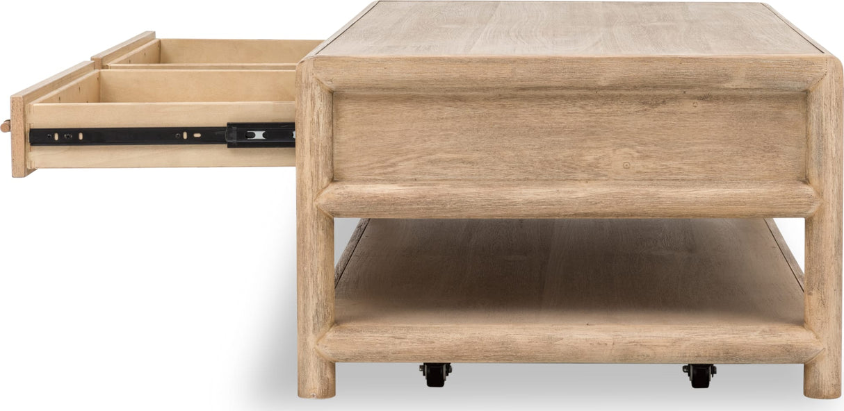Dorsey Granola Coffee Table by Modus Furniture at Eve Furniture