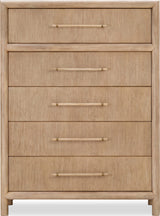 Dorsey Granola Five Drawer Chest by Modus Furniture at Eve Furniture