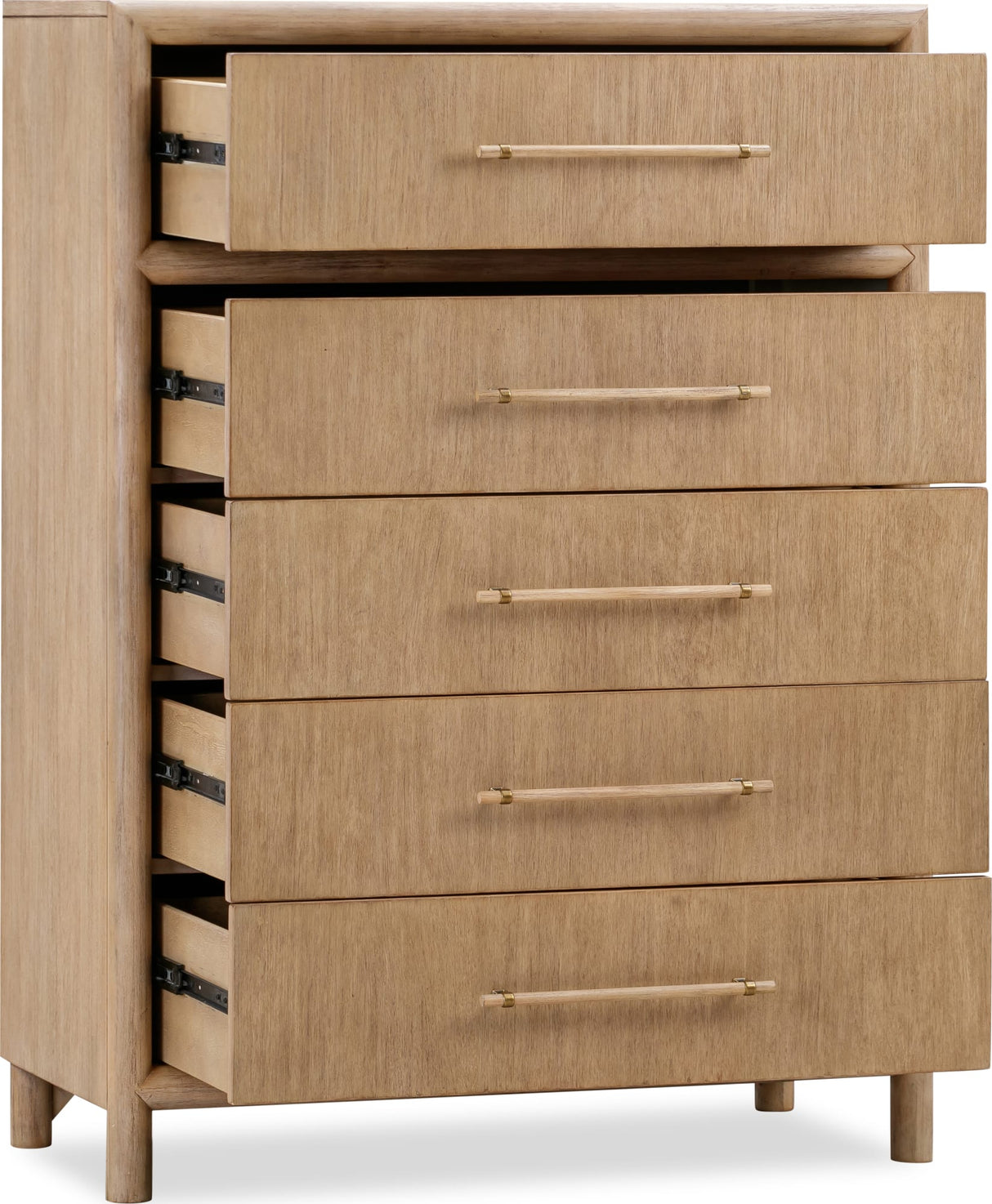 Dorsey Granola Five Drawer Chest by Modus Furniture at Eve Furniture