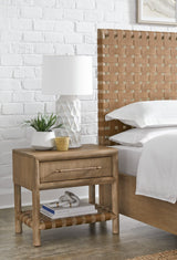 Dorsey Granola One Drawer USB by Modus Furniture at Eve Furniture