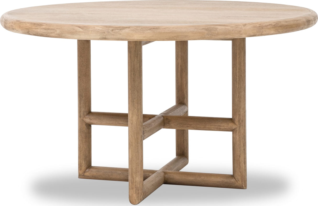Dorsey Granola Round Dining table by Modus Furniture at Eve Furniture