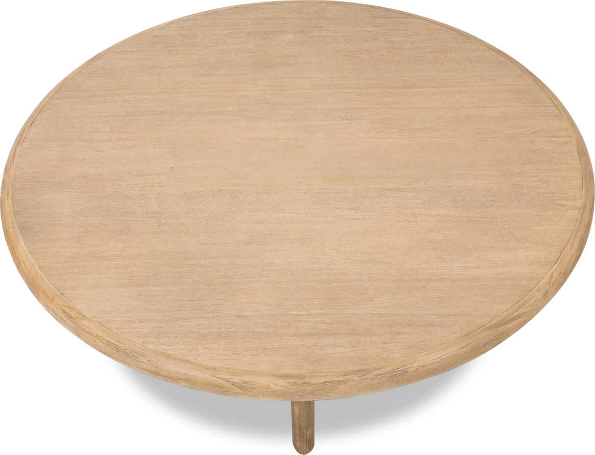 Dorsey Granola Round Dining table by Modus Furniture at Eve Furniture