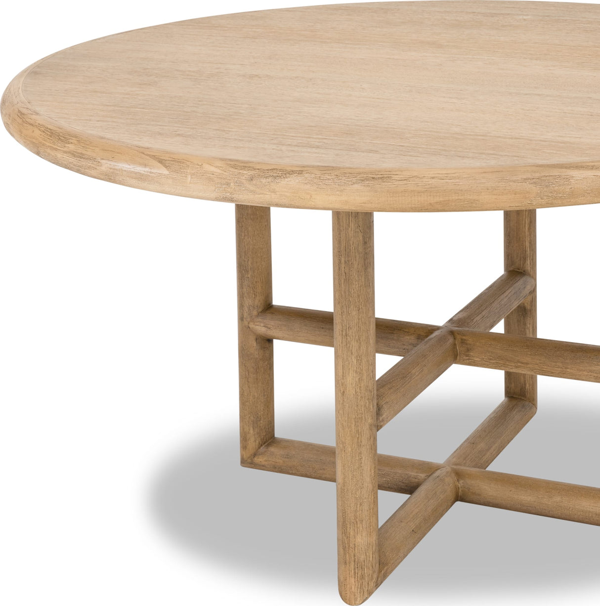 Dorsey Granola Round Dining table by Modus Furniture at Eve Furniture