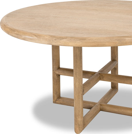Dorsey Granola Round Dining table by Modus Furniture at Eve Furniture