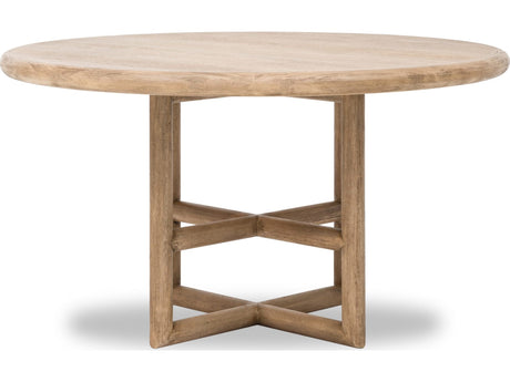 Dorsey Granola Round Dining table by Modus Furniture at Eve Furniture