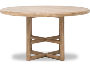 Dorsey Granola Round Dining table by Modus Furniture at Eve Furniture