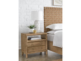 Dorsey Granola Two Drawer USB-charging Nightstand in Granola by Modus Furniture at Eve Furniture