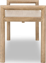 Dorsey Granola Wood Bench by Modus Furniture at Eve Furniture