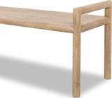 Dorsey Granola Wood Bench by Modus Furniture at Eve Furniture