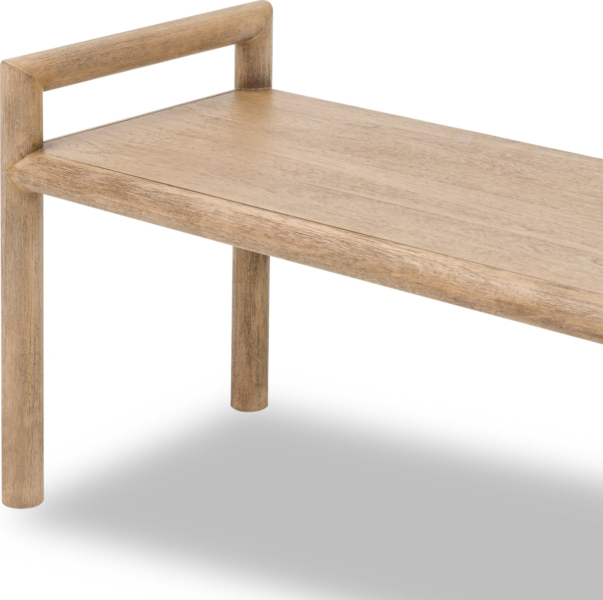 Dorsey Granola Wood Bench by Modus Furniture at Eve Furniture