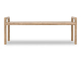 Dorsey Granola Wood Bench by Modus Furniture at Eve Furniture