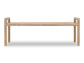 Dorsey Granola Wood Bench by Modus Furniture at Eve Furniture