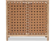 Dorsey Granola Woven Bar Cabinet by Modus Furniture at Eve Furniture
