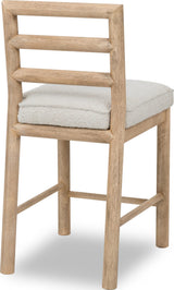 Dorsey Granola/Ricotta Ladder Back Counter Stool by Modus Furniture at Eve Furniture