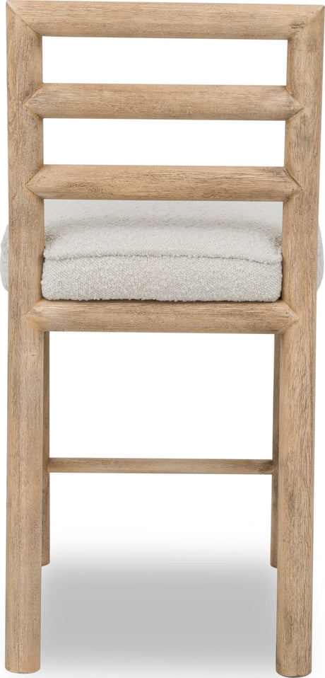 Dorsey Granola/Ricotta Ladder Back Counter Stool by Modus Furniture at Eve Furniture