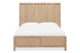 Dorsey Wooden Eastern King Panel Bed in Granola by Modus Furniture at Eve Furniture