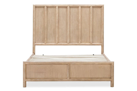 Dorsey Wooden Eastern King Panel Bed in Granola by Modus Furniture at Eve Furniture