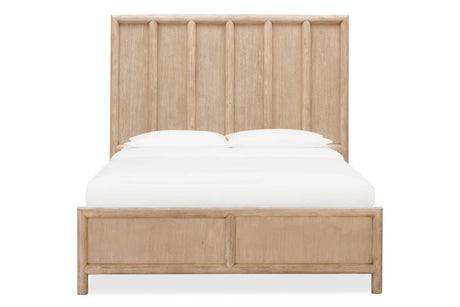 Dorsey Wooden Queen Panel Bed in Granola by Modus Furniture at Eve Furniture