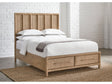 Dorsey Wooden Two Drawer Eastern King Storage Bed in Granola by Modus Furniture at Eve Furniture