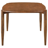 Dortch Walnut 5-Piece Oval Solid Wood Dining Set by Coaster at Eve Furniture