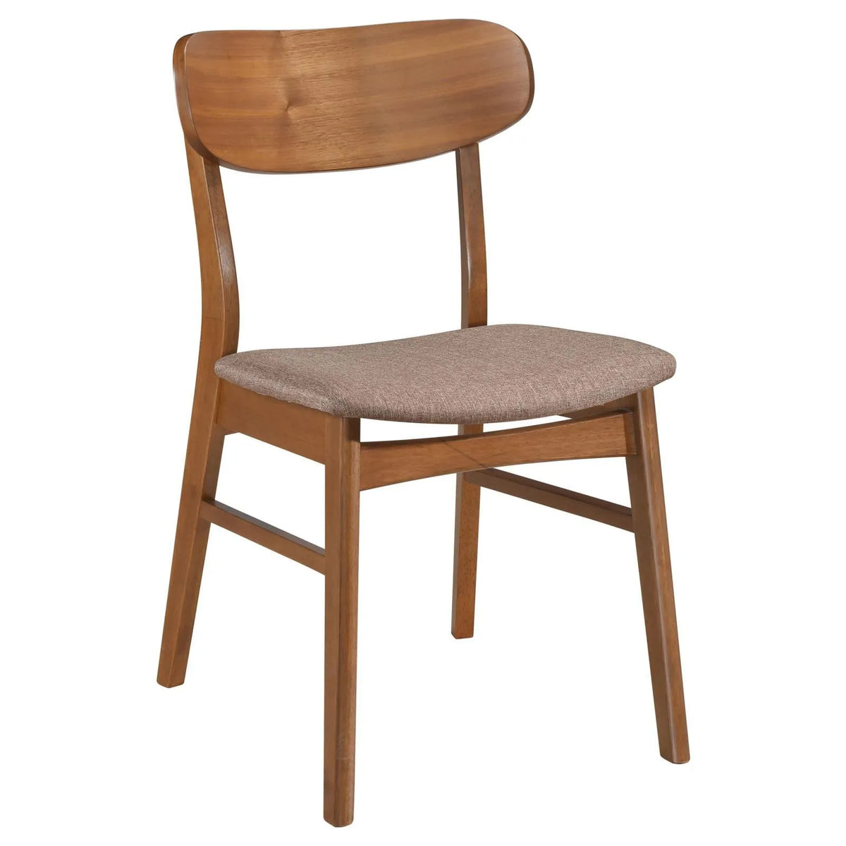 Dortch Walnut 5-Piece Oval Solid Wood Dining Set by Coaster at Eve Furniture