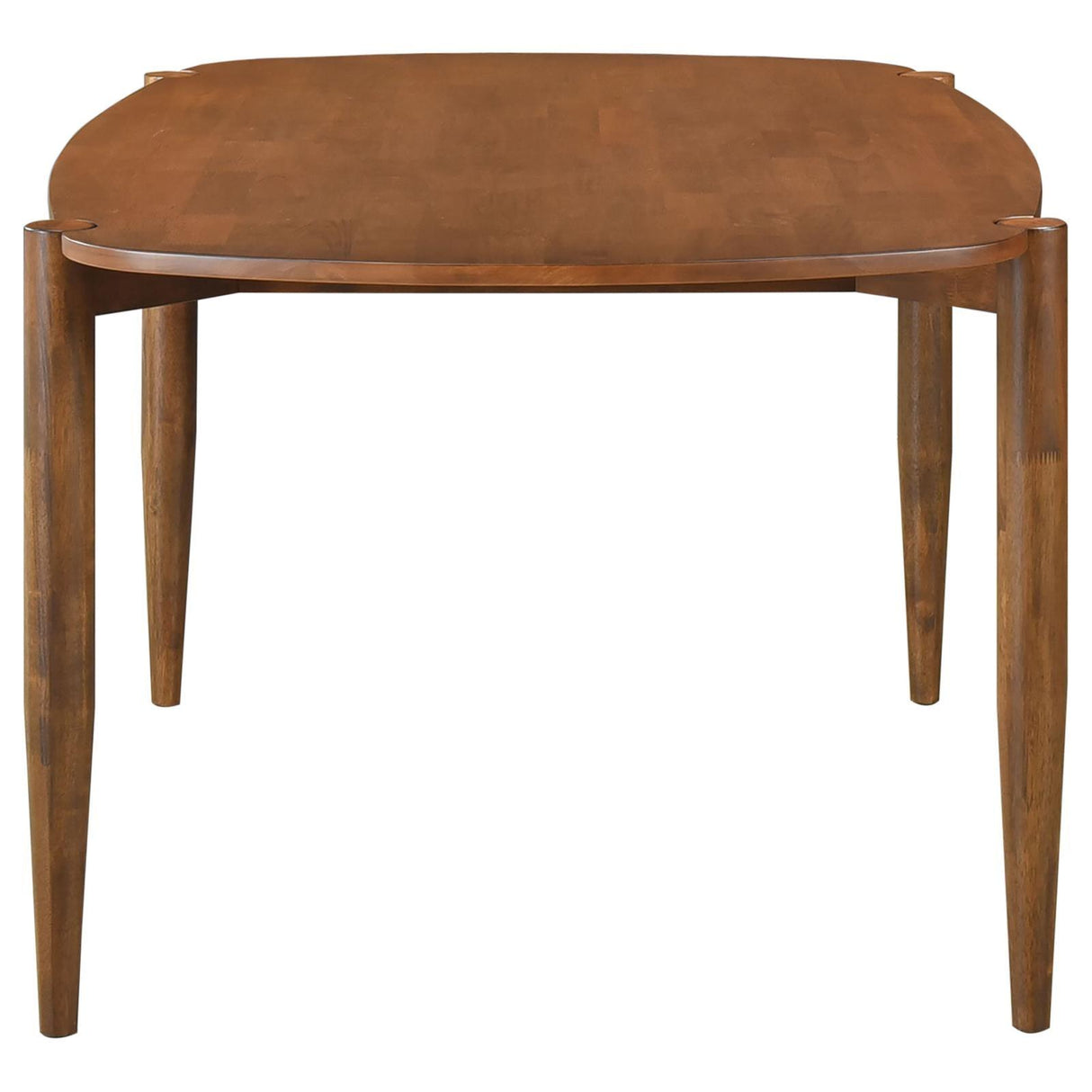 Dortch Walnut Oval Solid Wood Dining Table by Coaster at Eve Furniture