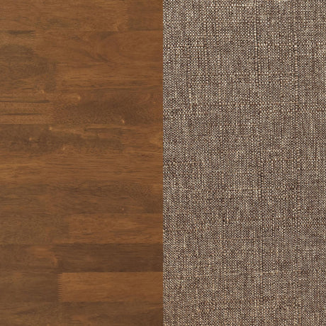 Dortch Dining Side Chair Walnut and Brown (Set of 2) by Coaster at Eve Furniture