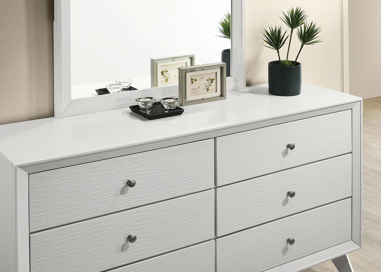 Dortmund White Dresser by Furniture of America at Eve Furniture