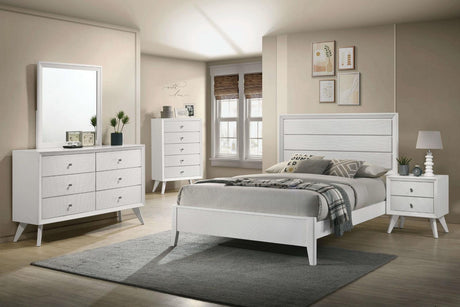 Dortmund White Mirror by Furniture of America at Eve Furniture