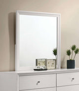 Dortmund White Mirror by Furniture of America at Eve Furniture