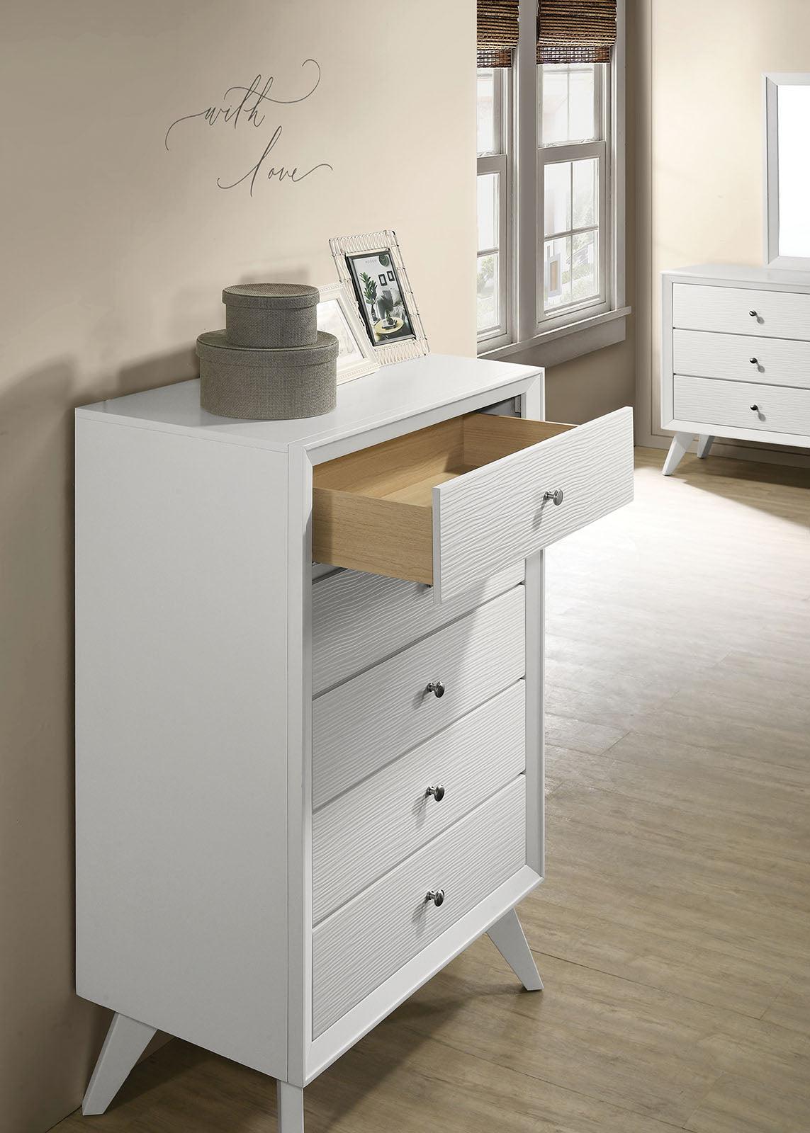 Dortmund White Chest by Furniture of America at Eve Furniture