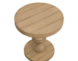 Dory Round End Table, Sand