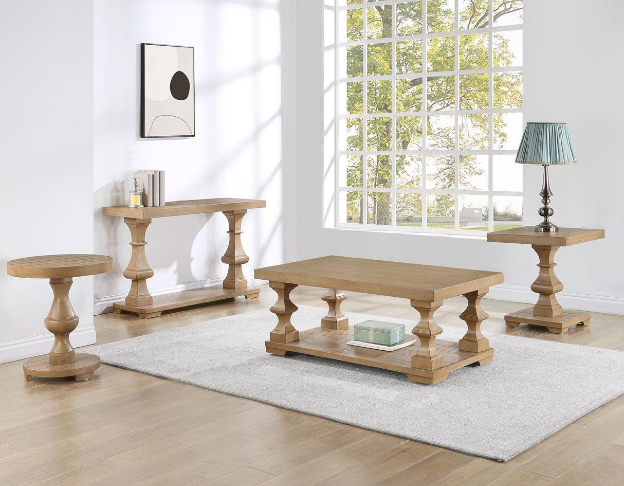 Dory Sand Console Table by Steve Silver at Eve Furniture