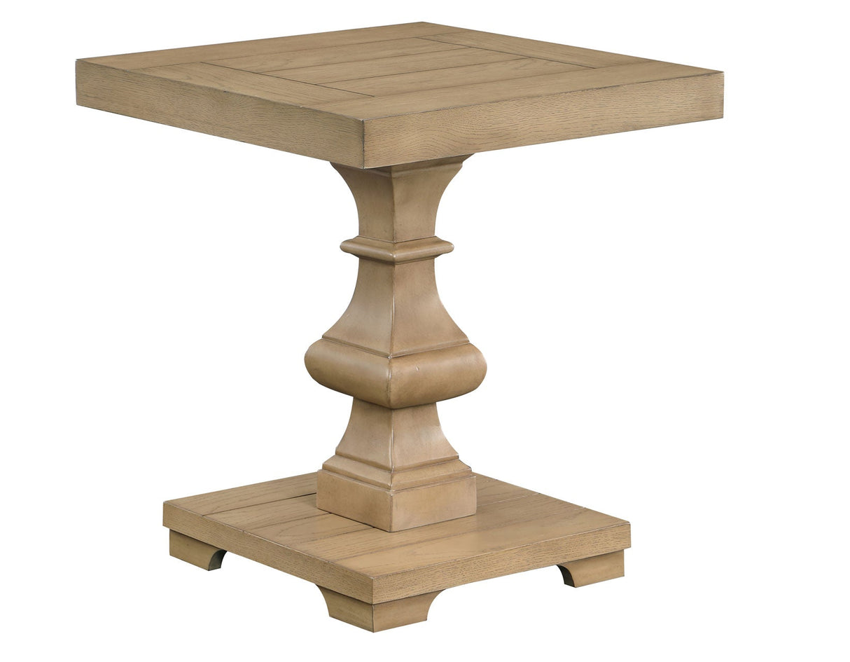 Dory Square End Table, Sand