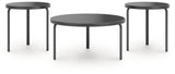 Dorylin Black Table (Set of 3) by Ashley at Eve Furniture