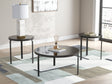 Dorylin Black Table (Set of 3) by Ashley at Eve Furniture