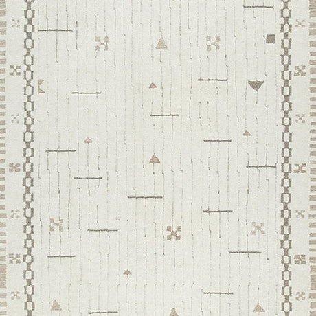 Dot Cream/Brown/Taupe Large Rug by Ashley at Eve Furniture