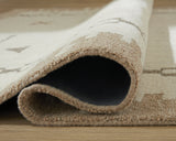 Dot Cream/Brown/Taupe Large Rug by ASHLEY FURNITURE at Eve Furniture