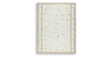 Dot Cream/Brown/Taupe Large Rug by ASHLEY FURNITURE at Eve Furniture